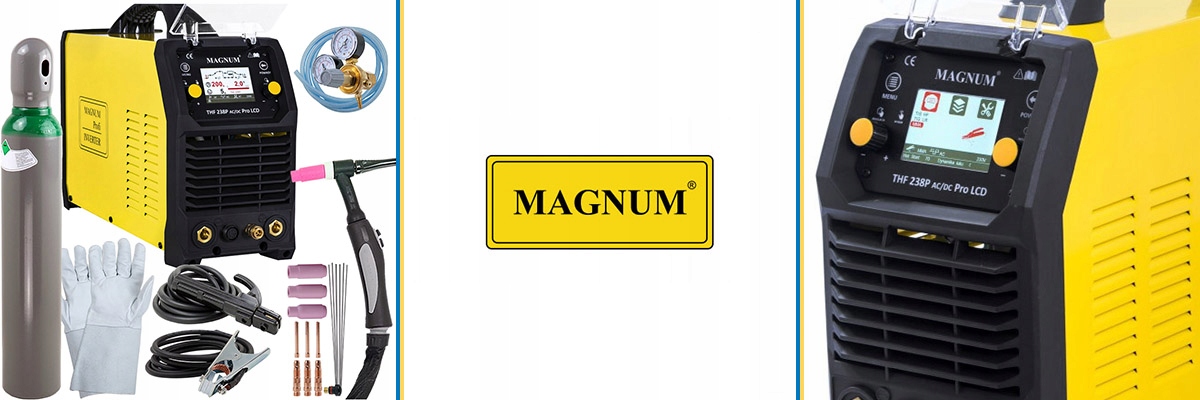 Spawarka TIG Magnum THF 238 AC/DC PRO LCD Puls Rodzaj spawarka inwertorowa