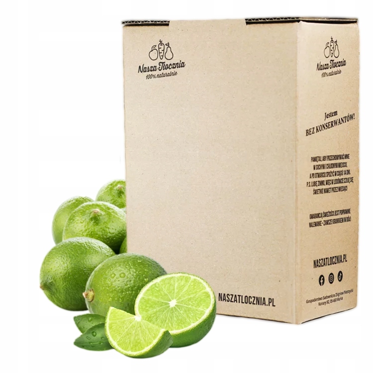 Levně limetková šťáva 100% Lisovaný, Nelisovaný Nfc Limetka sour bez cukru 5L