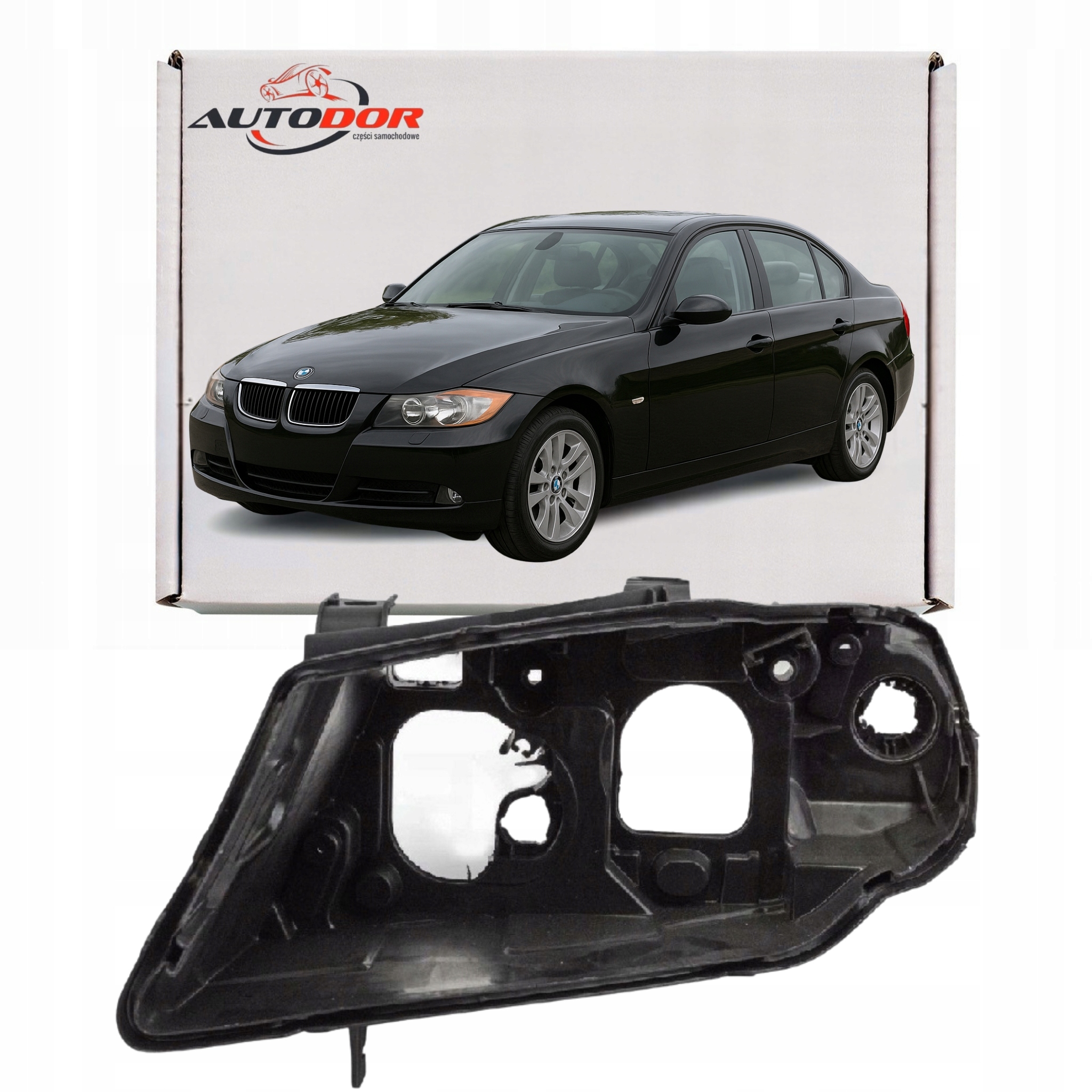 Bmw 3 E90 2004-2009 Před Liftem Kryt Světlometu Plechovka Lampy Levá Nová