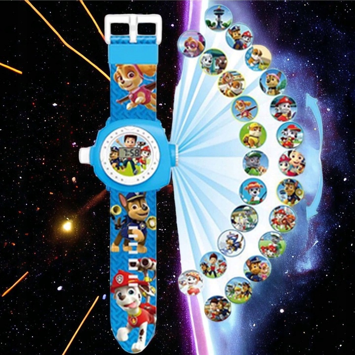 PSI PATROL Zegarek 3D z Projektorem Model 5905398034611