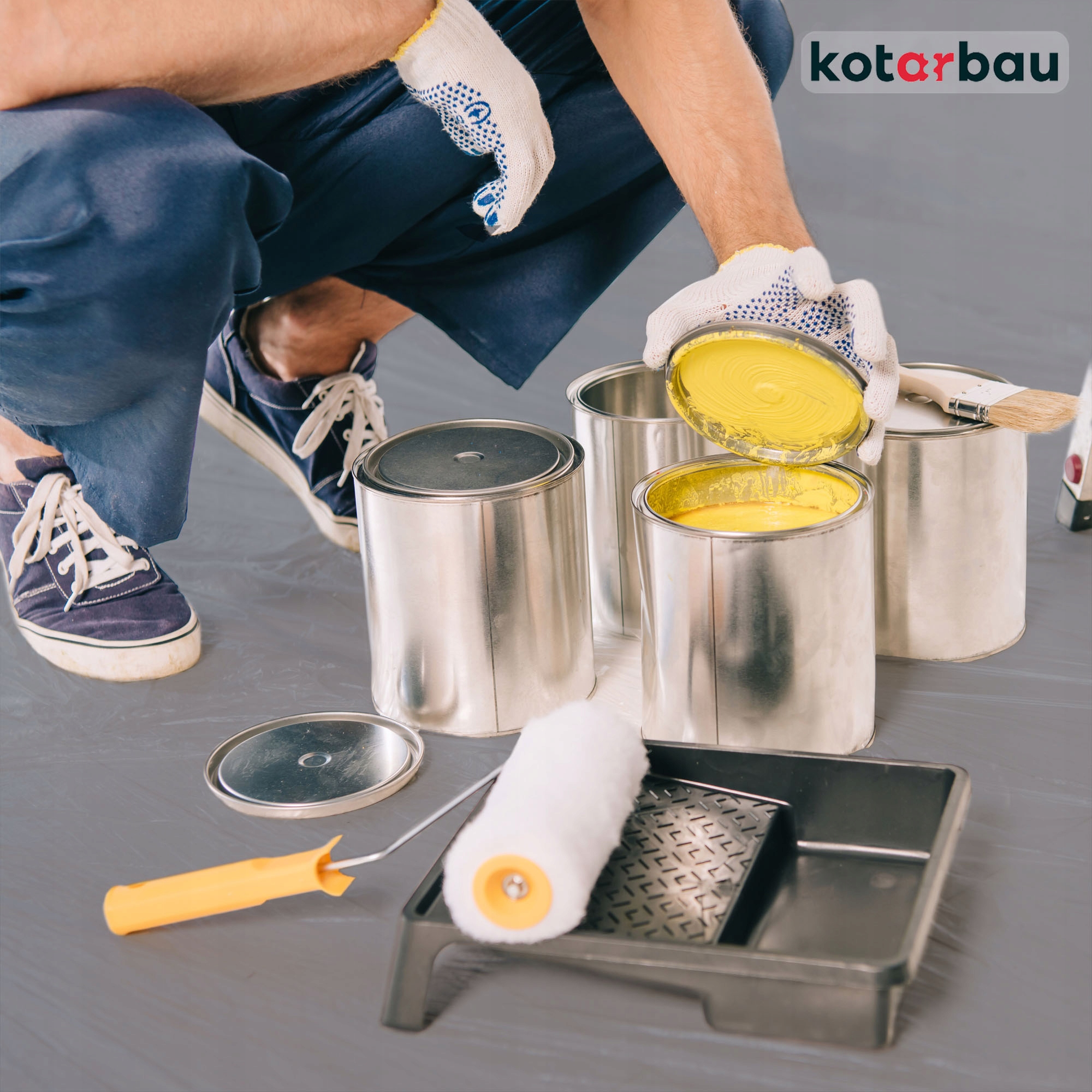 FOLIA MALARSKA 4X5M CIENKA PLANDEKA OCHRONNA MASKUJĄCA BUDOWLANA MALOWANIA Szerokość 5 m