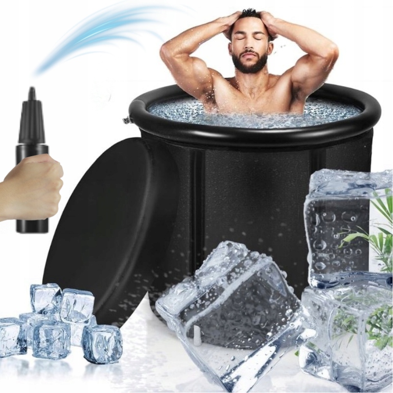 Przenośna Wanna Beczka Balia Regeneracyjna Do Morsowania Lodowa Basen Krio