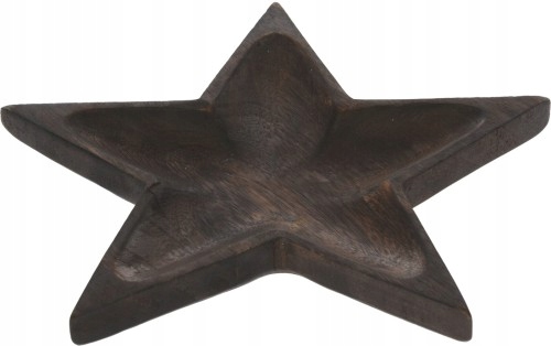 PATERA DREWNIANA GWIAZDA 29 CM