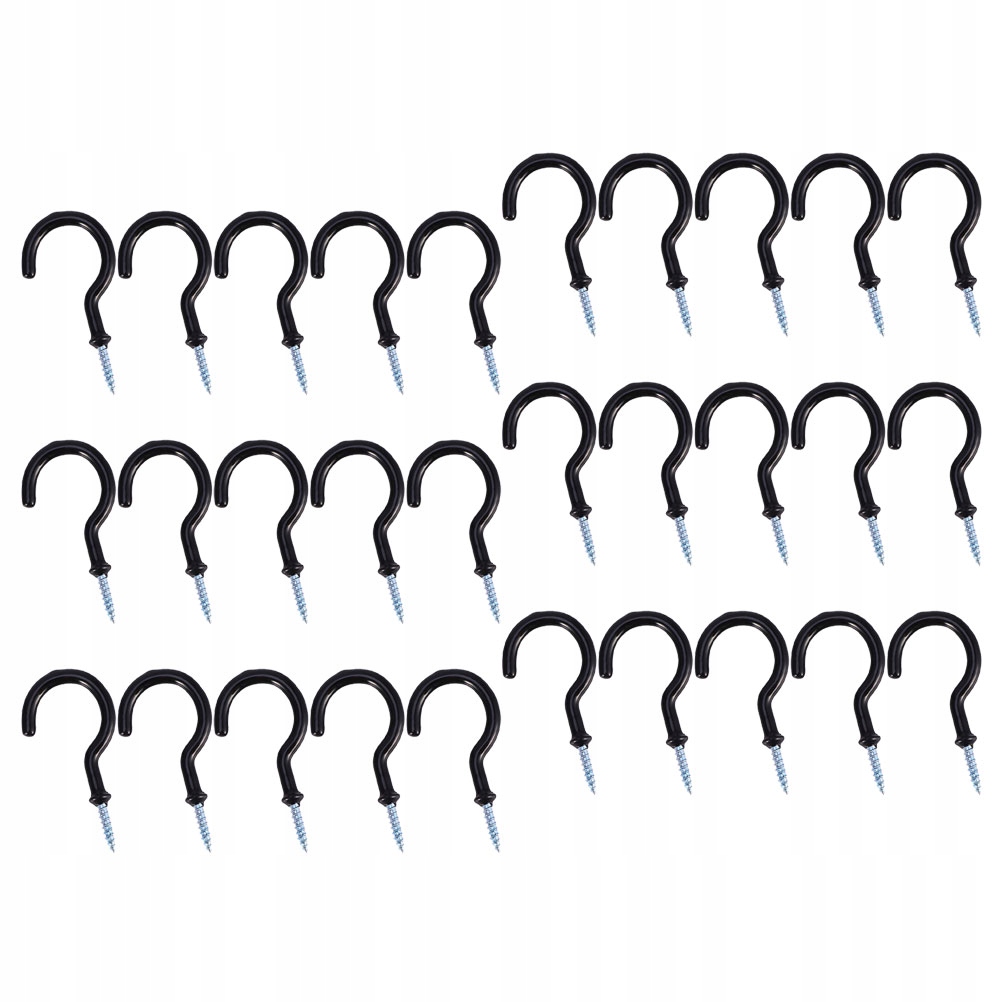 HACZYKI SUFITOWE HACZYKI DEKORACYJNE HAK ŚRUBY PUNKTY Marka bez marki