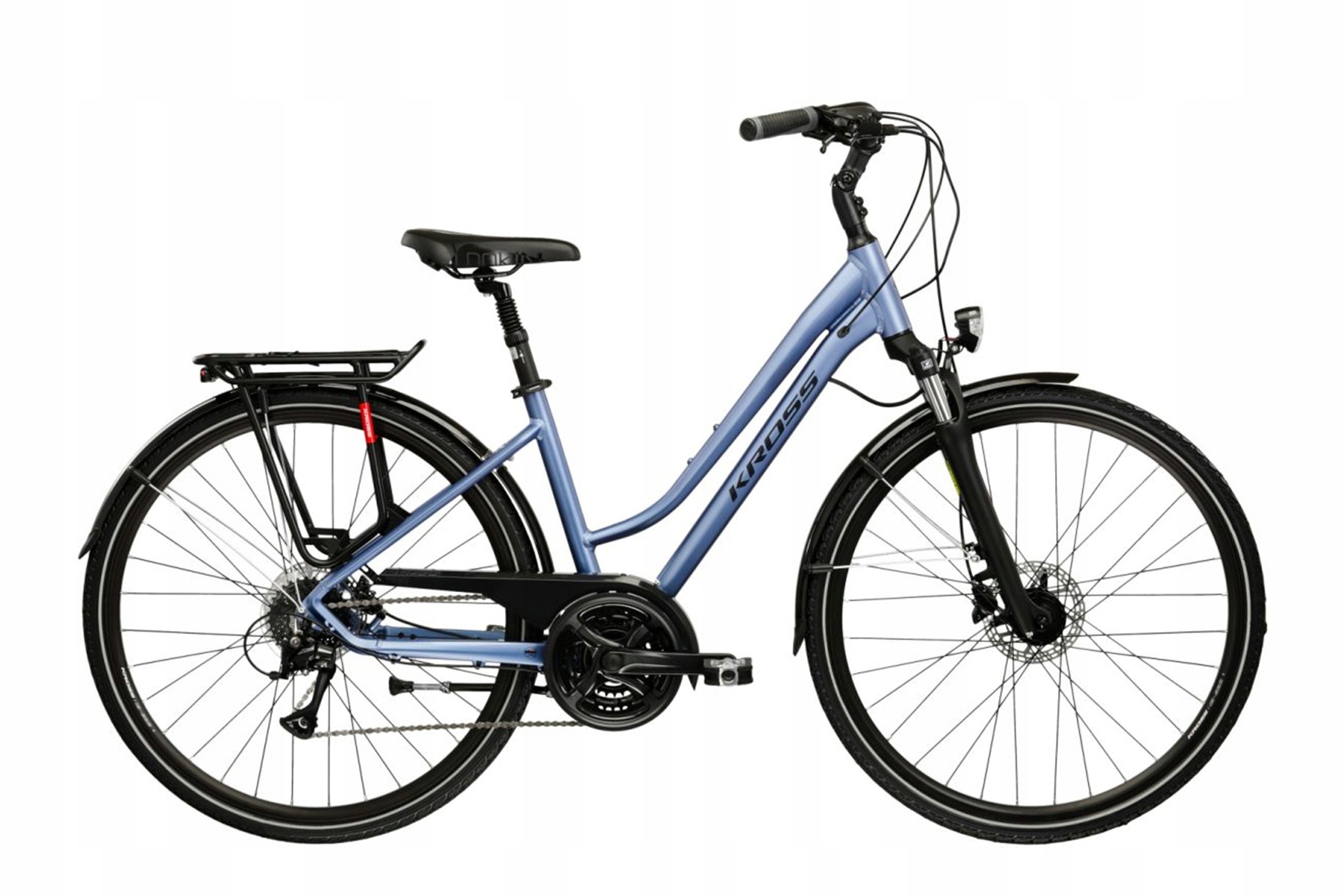 Rower trekkingowy Kross Trans 4.0 D Niebieski 28" L/19"