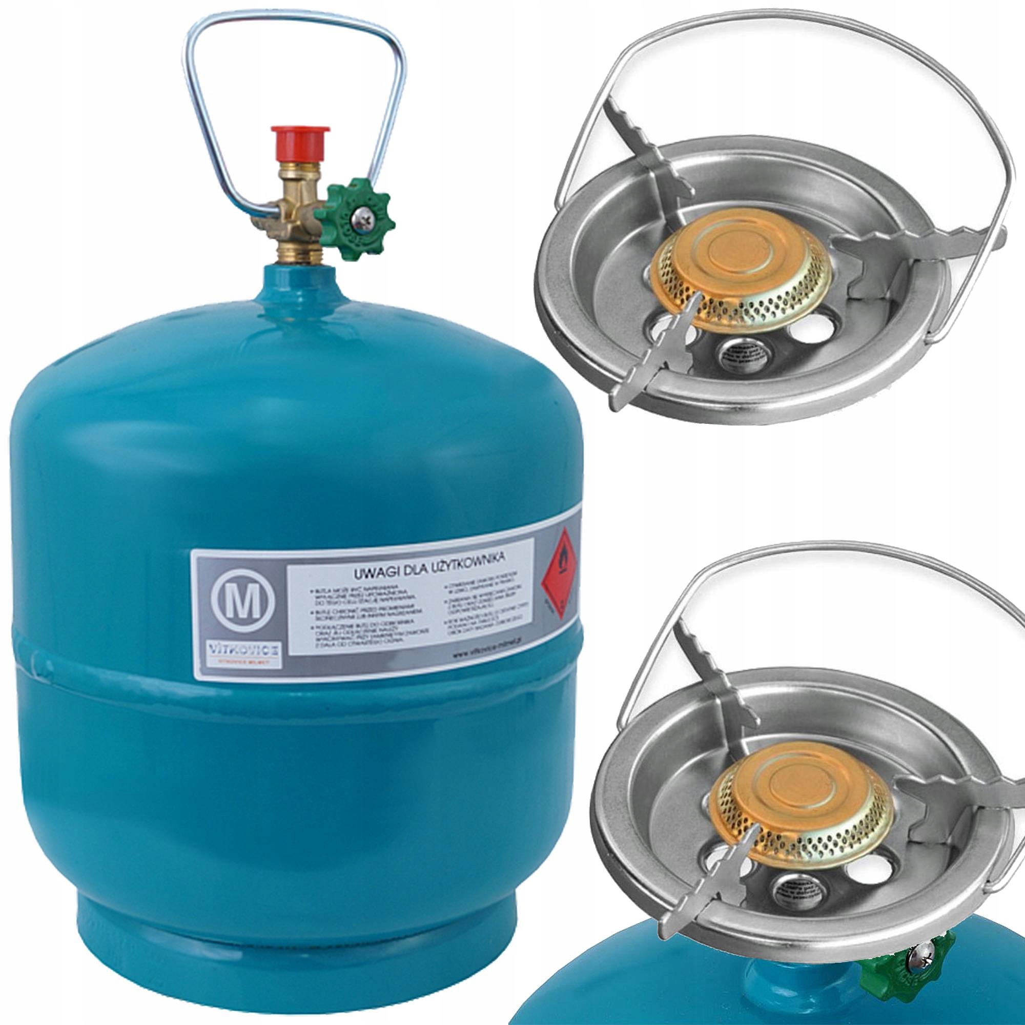 

Butla Kuchenka Gazowa Turystyczna 3KG +160MM