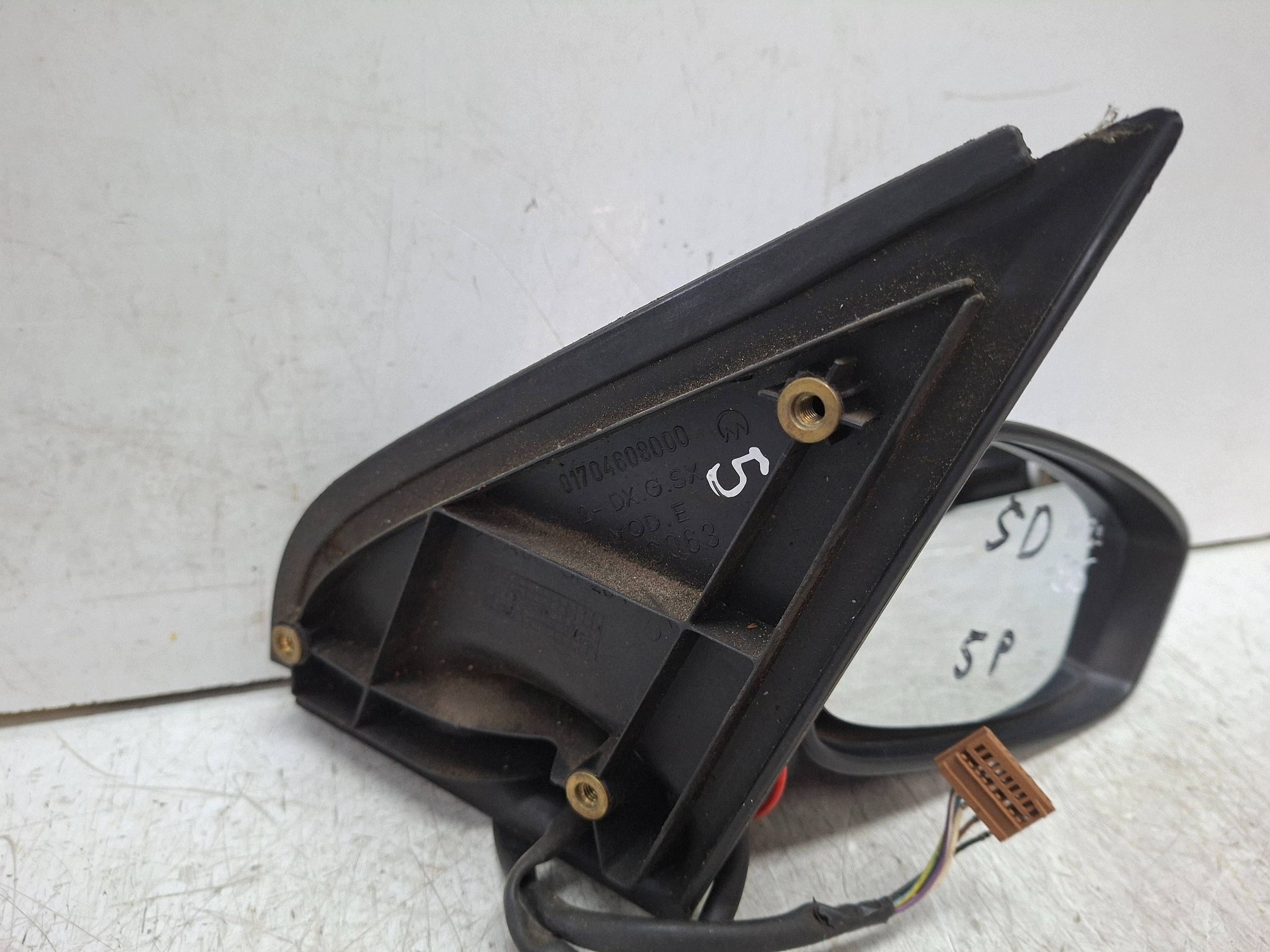 mirror right 5 vertical FIAT STILO 5D 2001