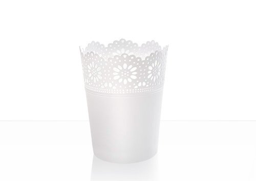 Koronka 2 - doniczki i osłonki