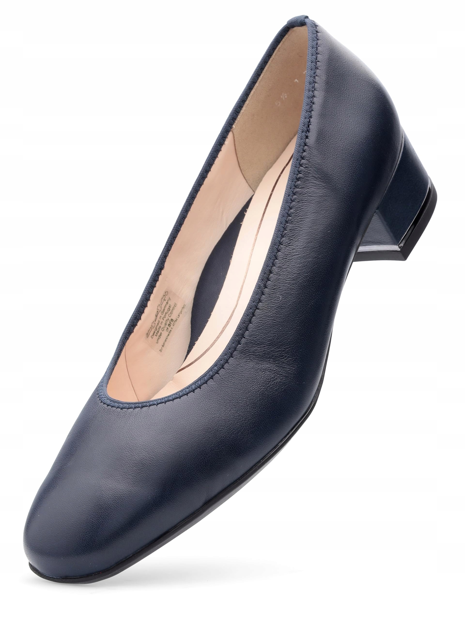 Ara Dámské Lodičky Tmavě Modré Na Podpatku 41 J0C