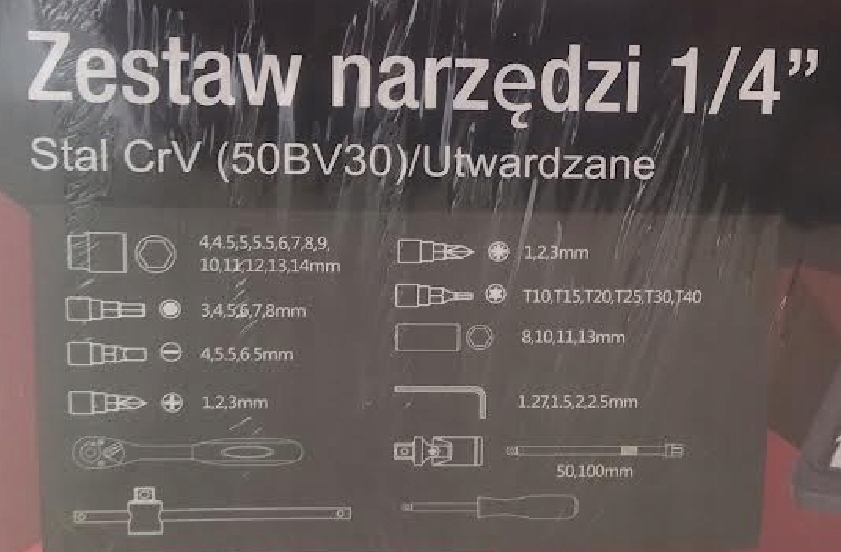 ZESTAW NASADEK TORX 1/4" 48SZT MERTZ EAN (GTIN) 5902730361299