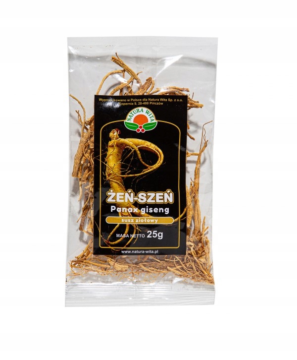 

Żeń-szeń panax ginseng susz 25g NaturaWita