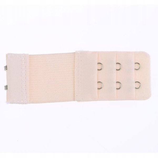 

Przedłużka zapięcia biustonosza 2 rzędowa beżowa