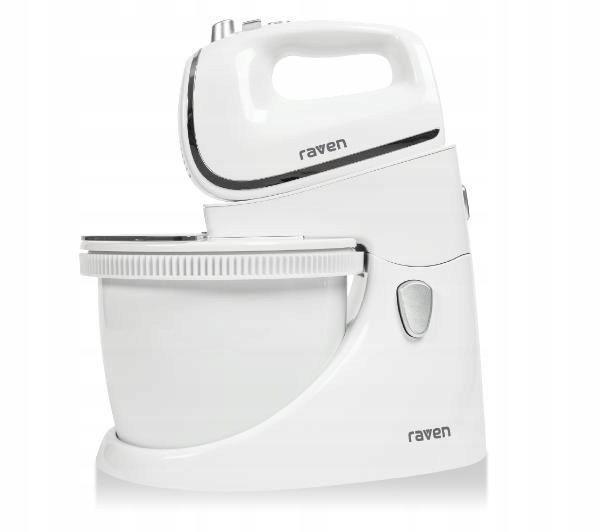 Mikser ręczny z misą Raven EMM001X 450W Biały