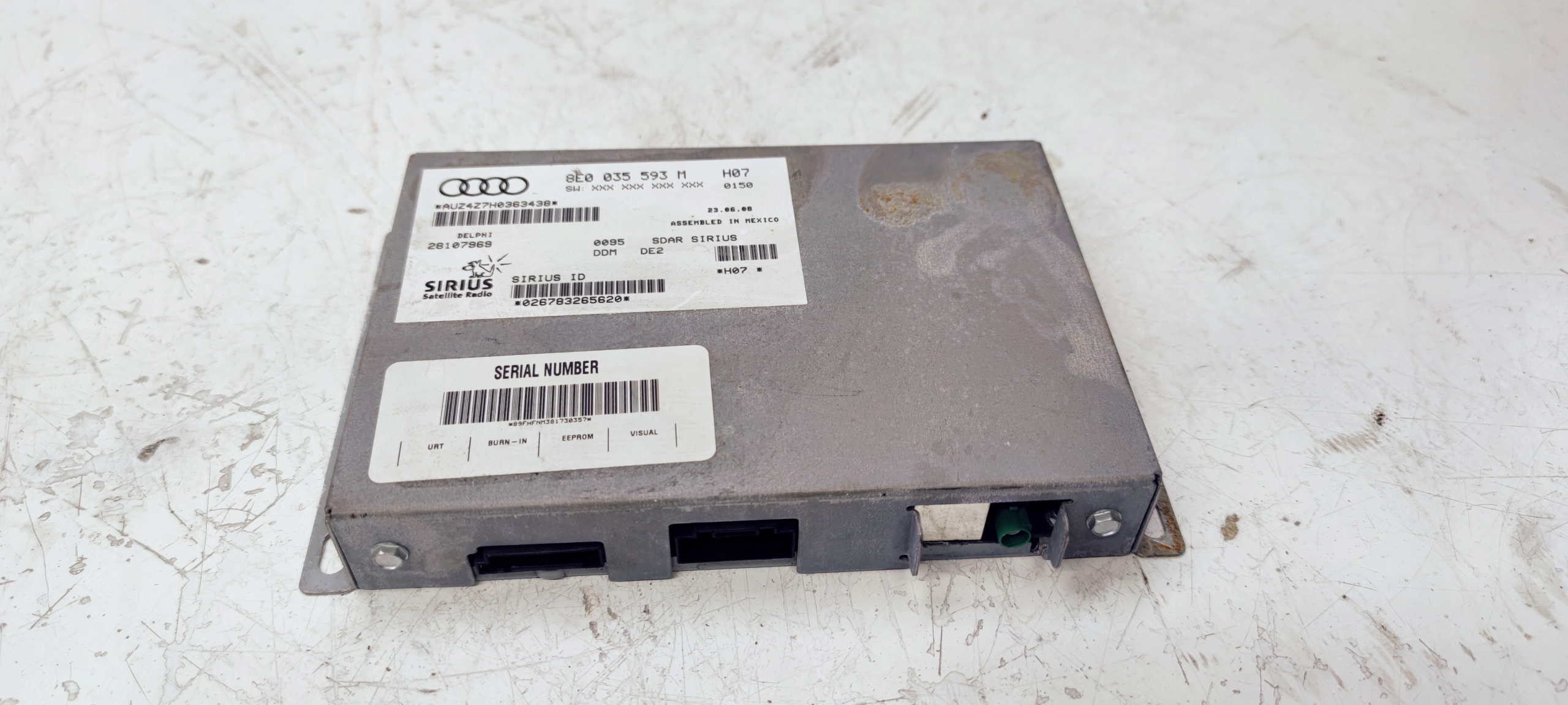 modulo RADIA CYFROWEGO AUDI A3 A4 A5 A6 8E0035593M