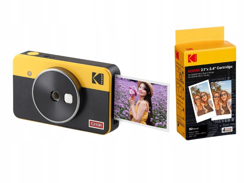 Sada fotoaparátu Kodak Mini Shot 2 Retro C210RY náplň Kodak ICRG-230