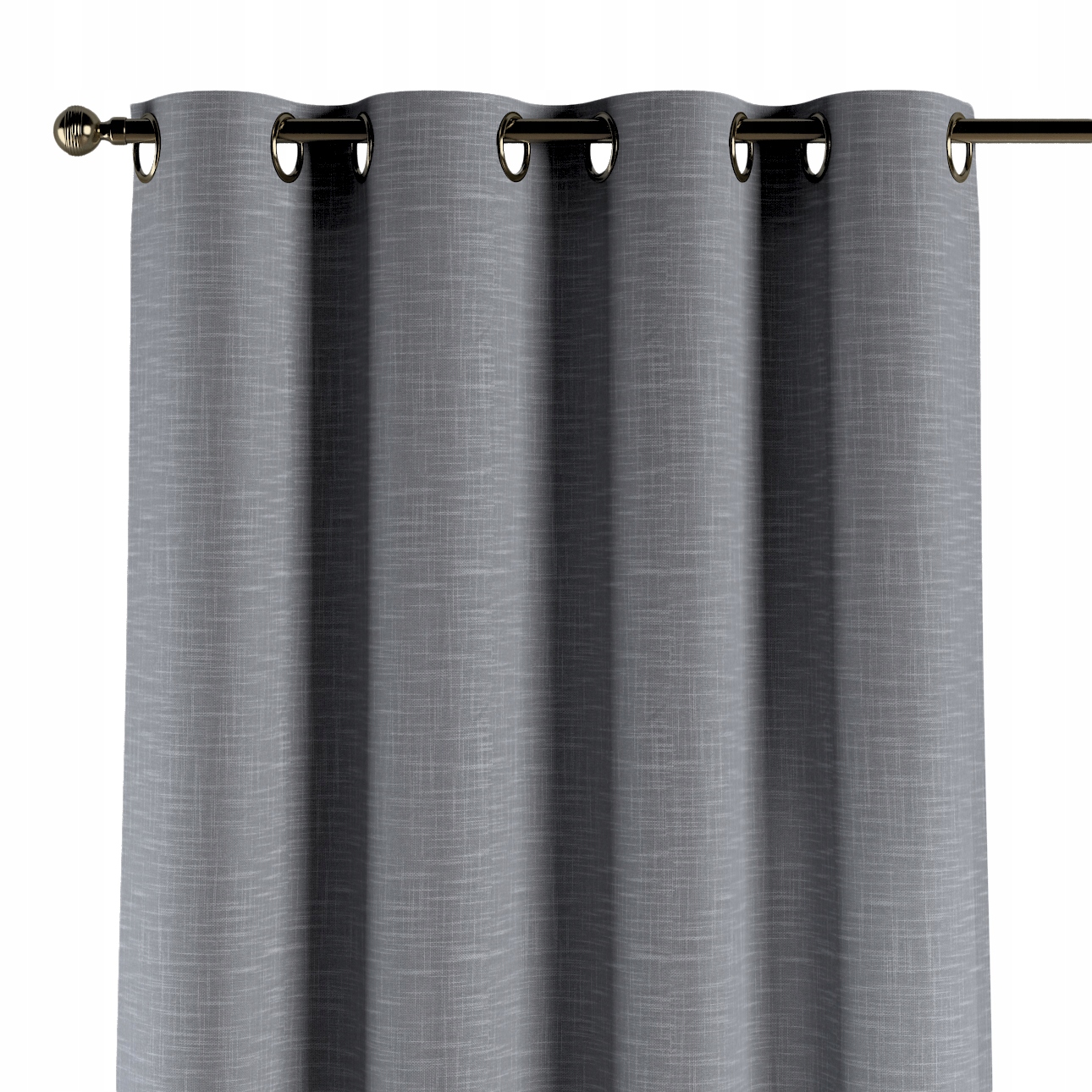 Záves na kolieskach 1 ks 140x260 cm čierny