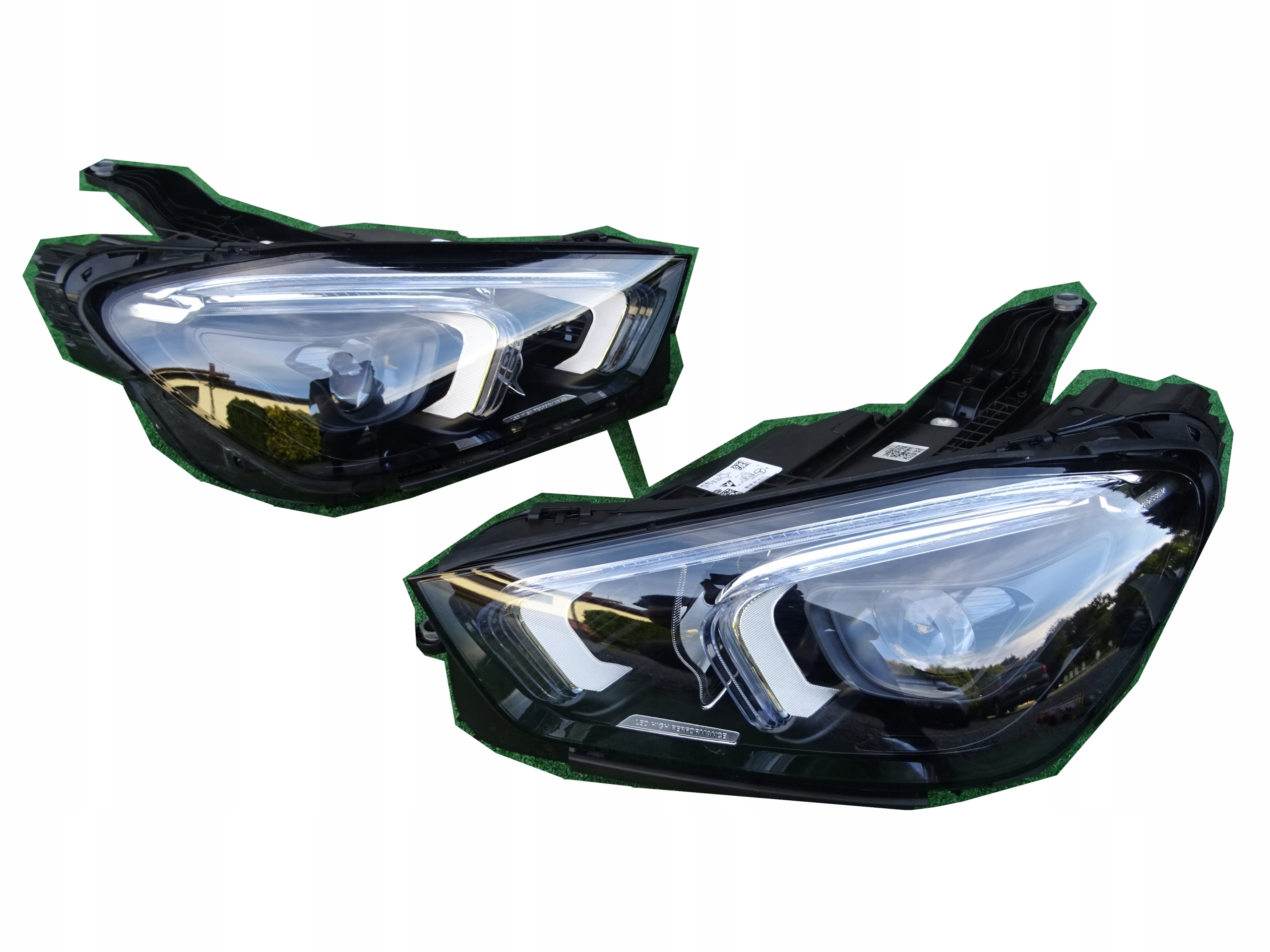 LAMPA LEWA PRAWA PRZÓD MERCEDES GLE W167 LED EU