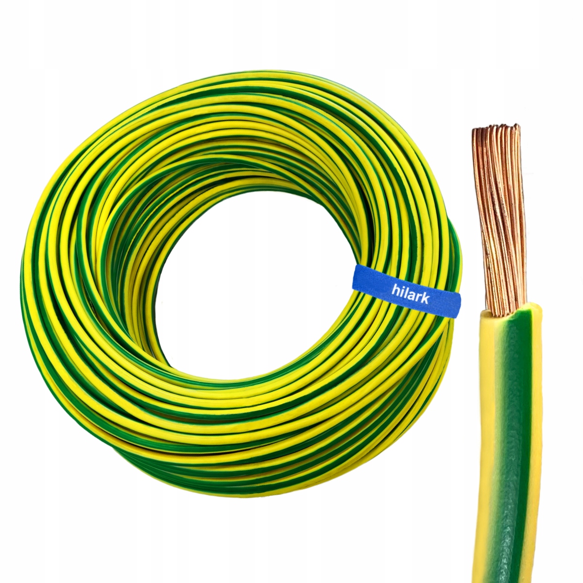 Jednožilový kábel 6 mm² inštalačný H07V-K LgY 1x6 mm² lanko triedy 5 100 m