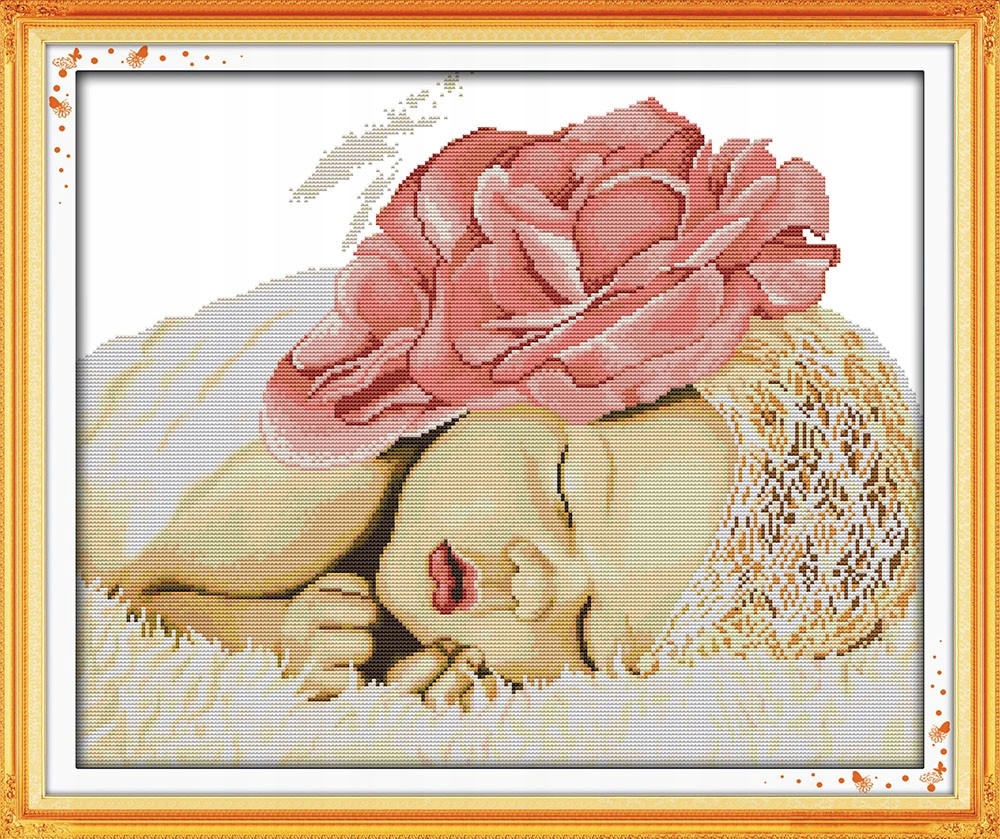 Kanva s potiskem sada (kanva, mulina)