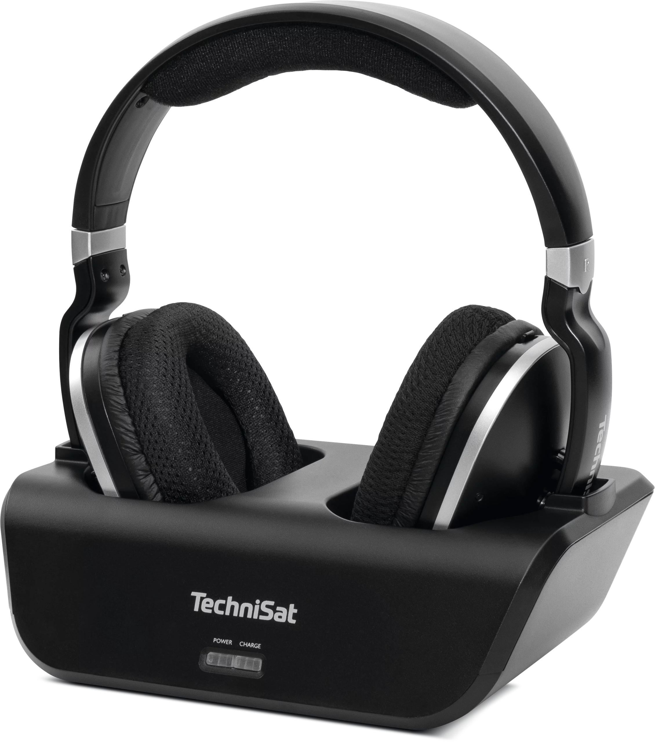 Bezdrátová sluchátka přes uši k Tv Hi-Fi s dokovací stanicí Stereoman 2 V2