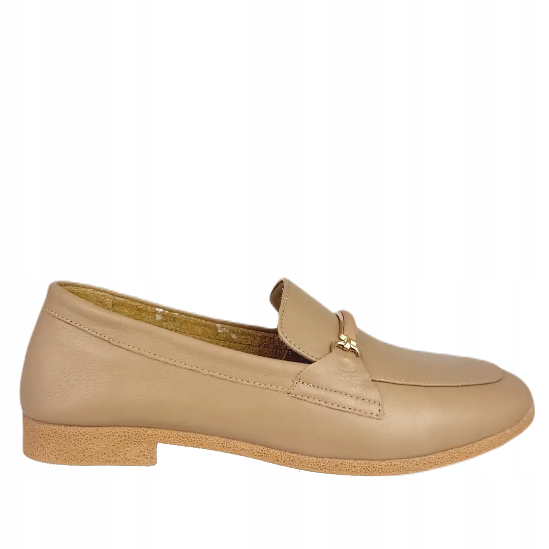 Dámské mokasíny LaAzaria 118 E15 New Rr cappucino kůže 39, Capucino