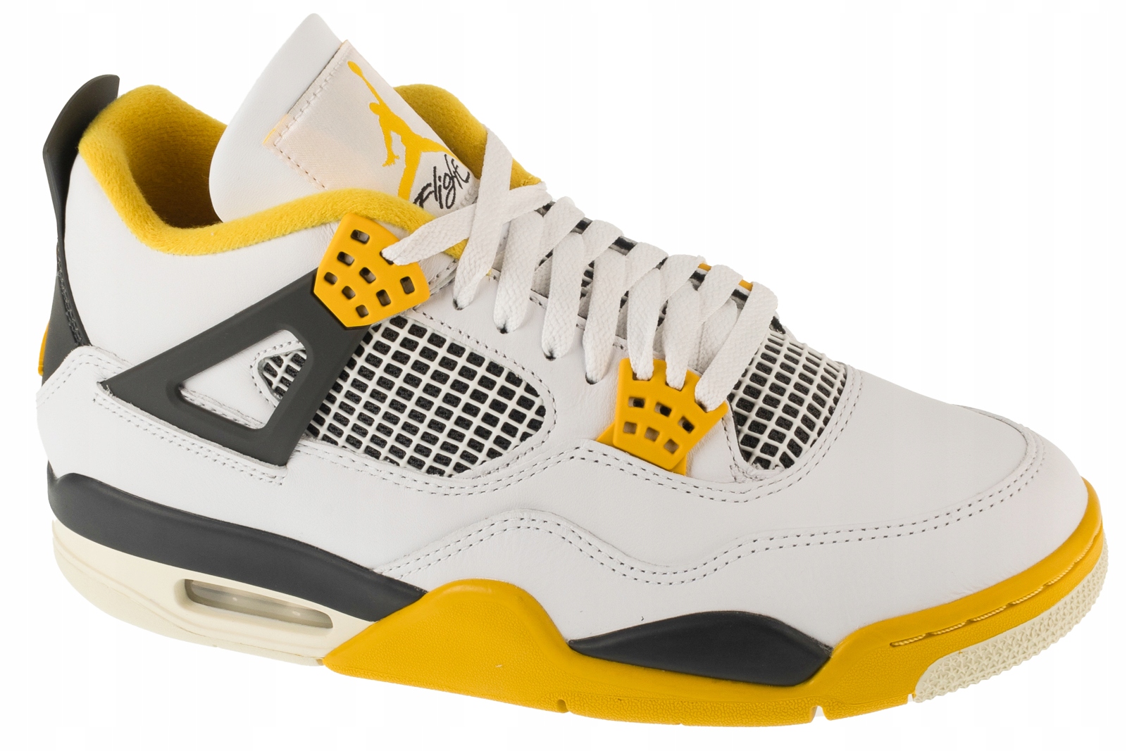 Jordan Air 4 Retro (42,5) Boty Tenisky Dámské Kožené Boty Bílé