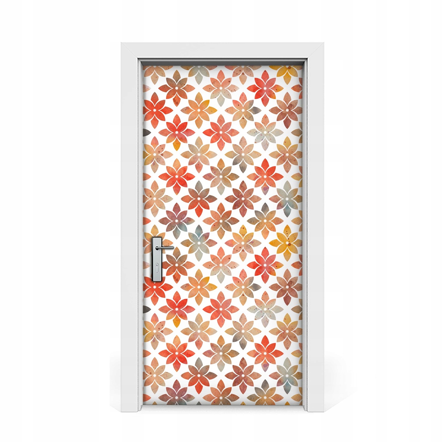 

Fototapeta na drzwi Kwiecisty wzór 95x205