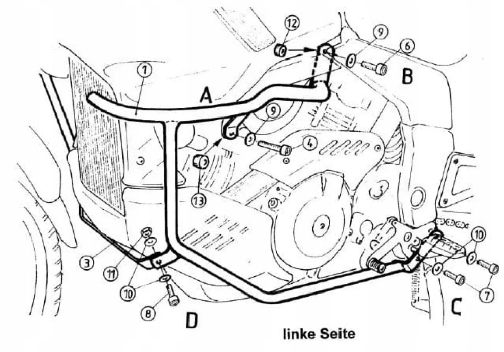 Cagiva Navigator (2000-2005) Gmol motora