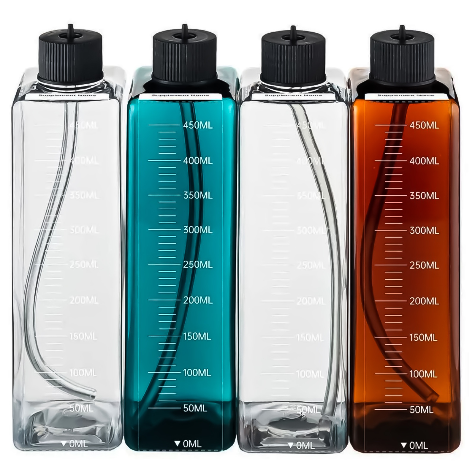 Lahve, Nádobky Do Automatického Dávkovače, 4 Ks, 450 ML, Solné Hnojivo