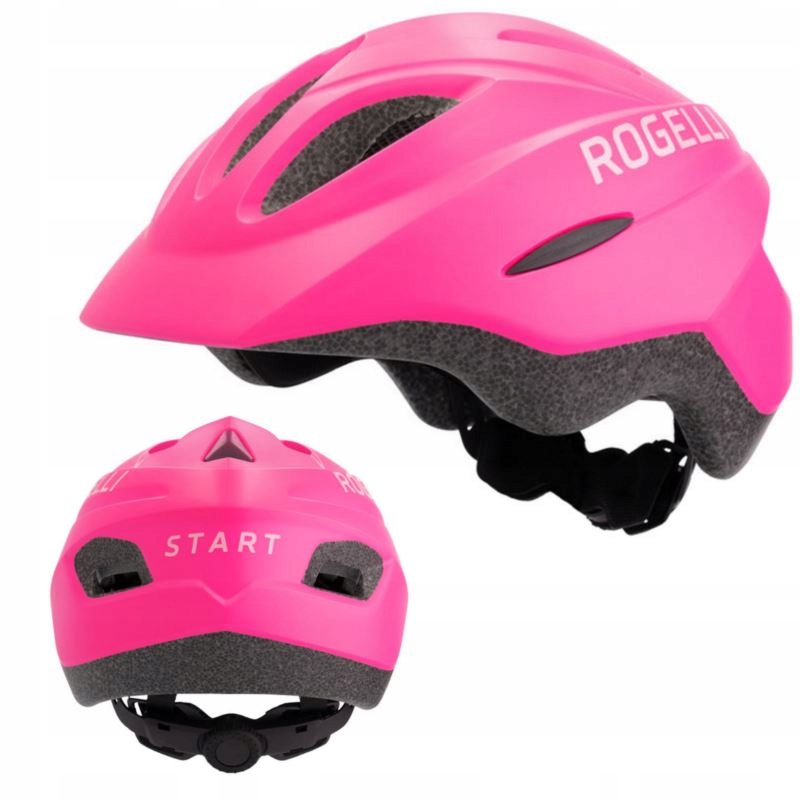 Rogelli Start dětská cyklistická helma růžová