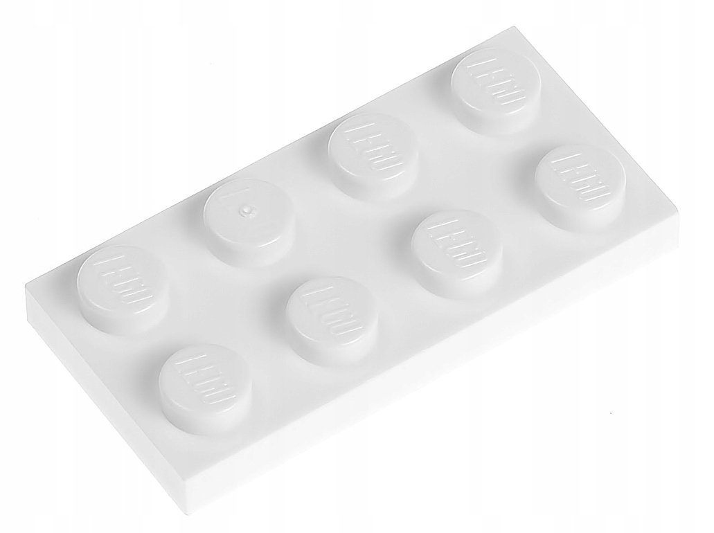 

Lego Płytka zwykła 2x4 3020 biała 2 szt.
