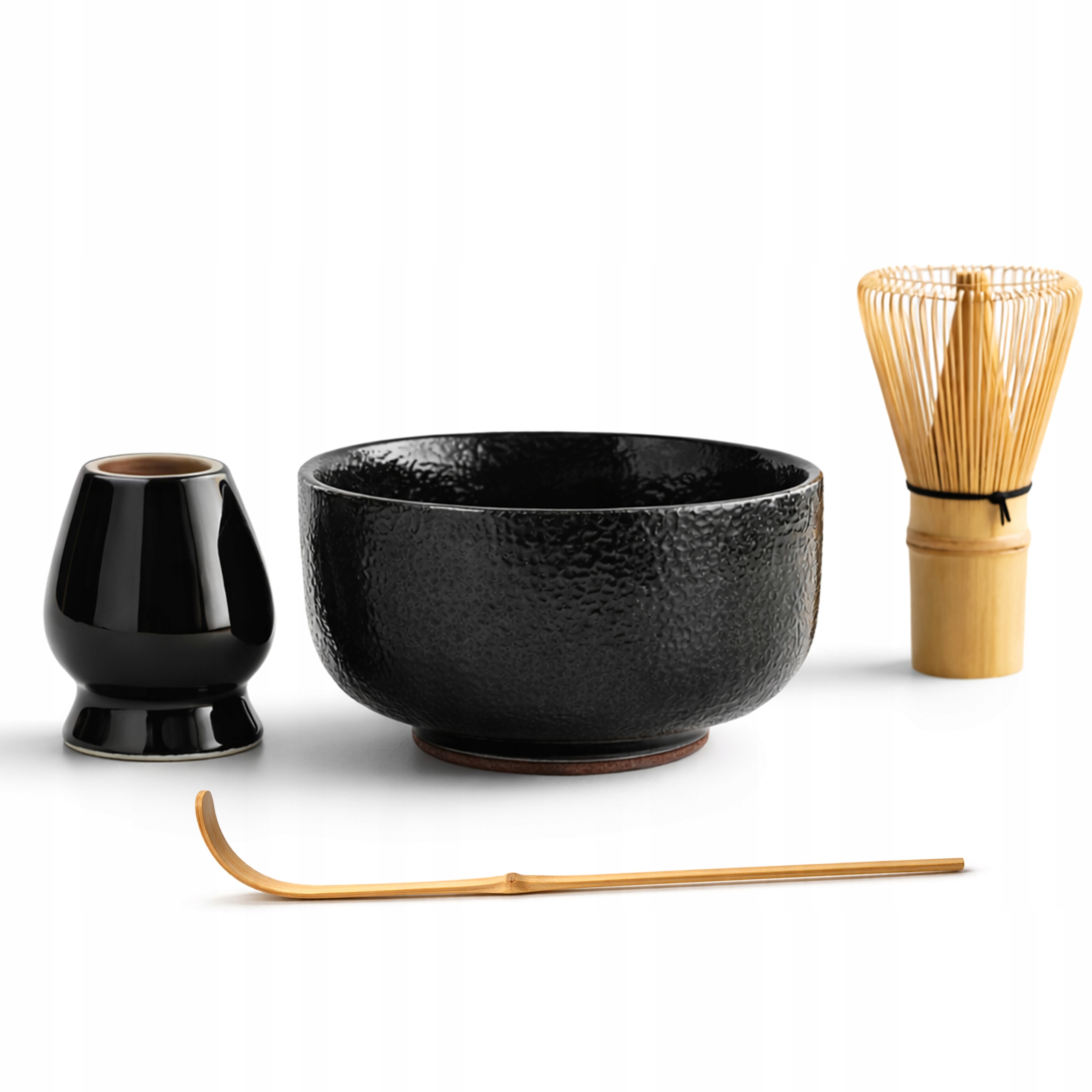 Levně Sada na přípravu čaje Matcha Matchy Keramika Kuro-Shinzen Ceremoniální