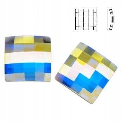 2493 MM 12 Swarovski Chessboard Fb Crystal Ab F