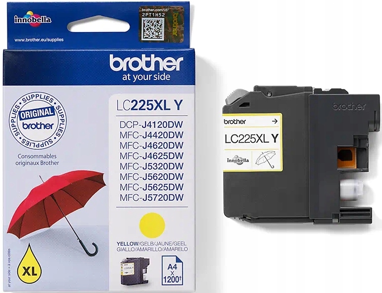 

tusz Brother LC-225XL Y yellow LC225XLY