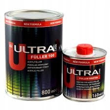 Novol Ultra Podkład Akrylowy Szary 0.8L+0.16 Utw Kpl.