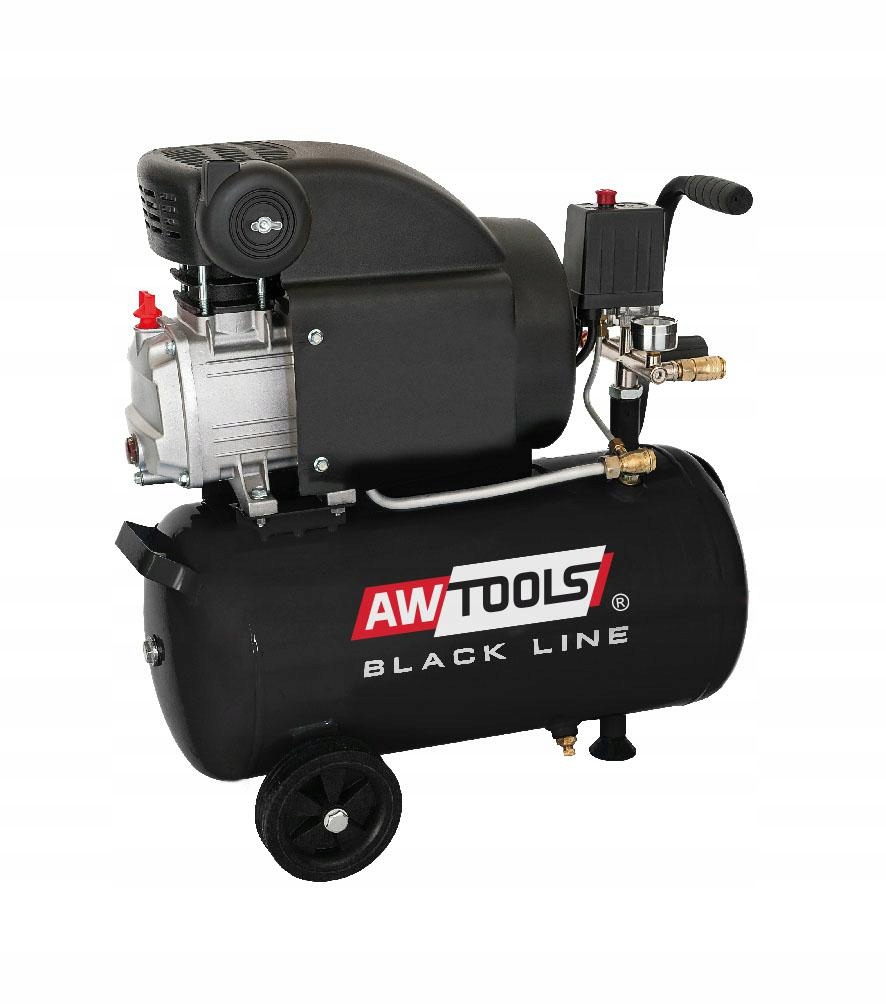 Awtools Kompresor AC50 50L 2,0HP Černý Line