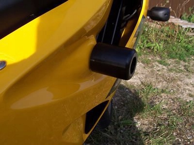 Crash Pady Classic Rg Racing Triumph TT600 Čierne