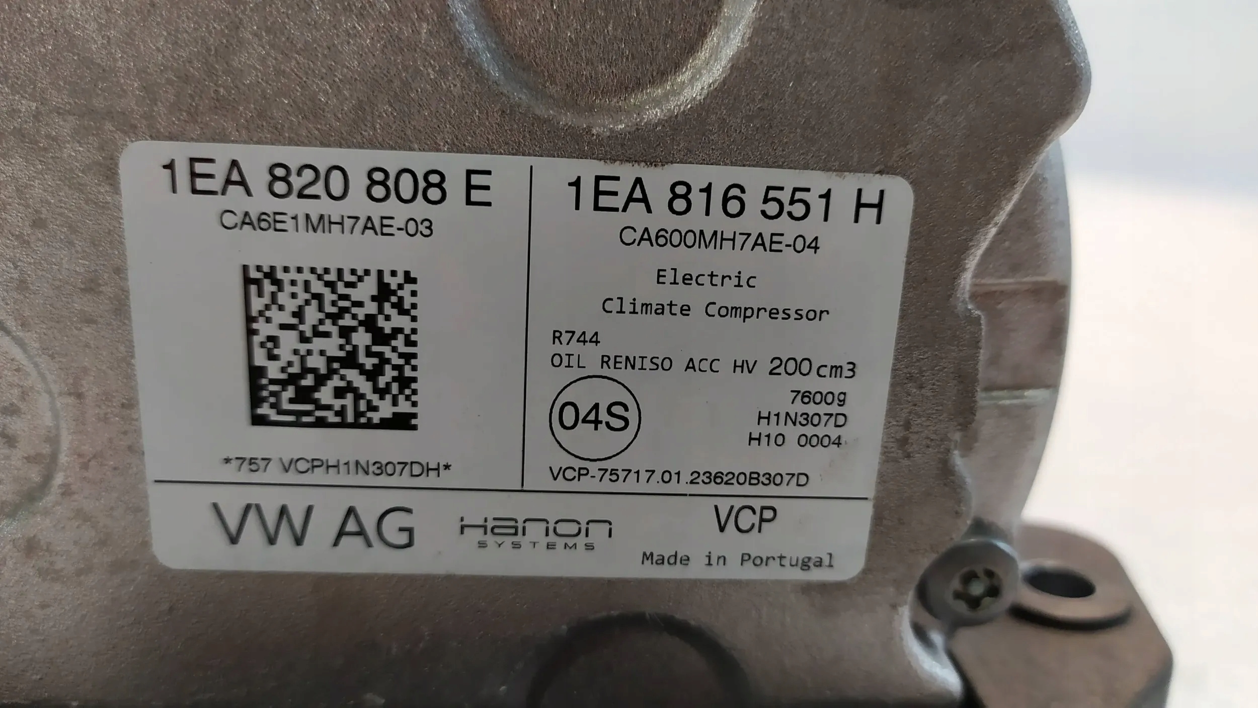Audi Q4 E-TRON ID3 ID4 Компрессор кондиционера насос