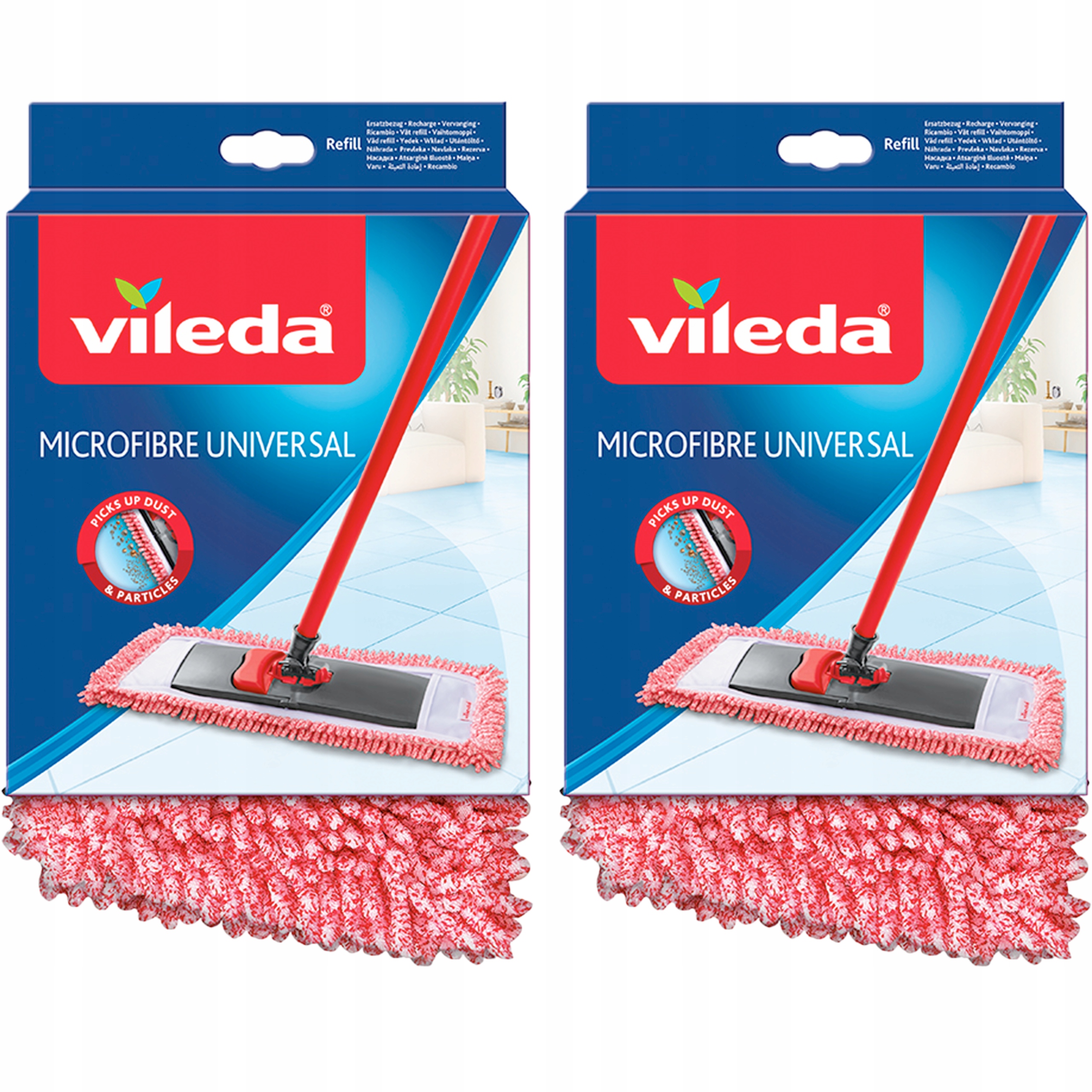 

Vileda Wkład do Mopa płaskiego 3D Chenille 2szt.