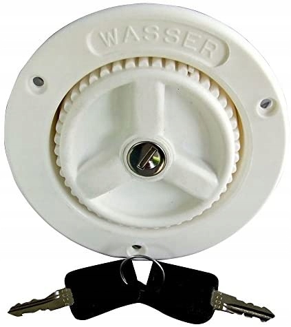 Наполнитель воды для кемпера прицепа белый короткий + пробка