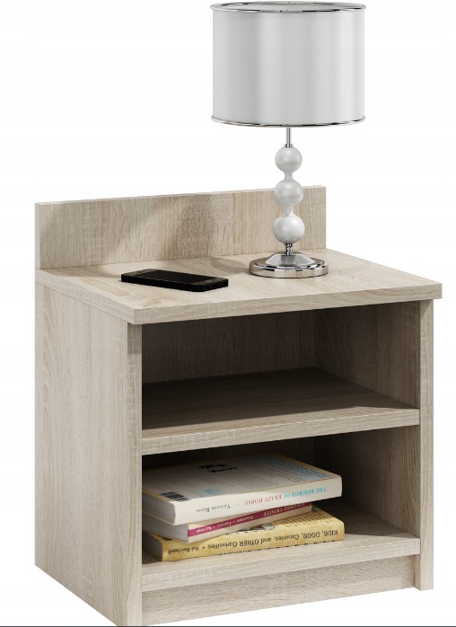 

Szafka Nocna stolik do sypialni Półka Sonoma