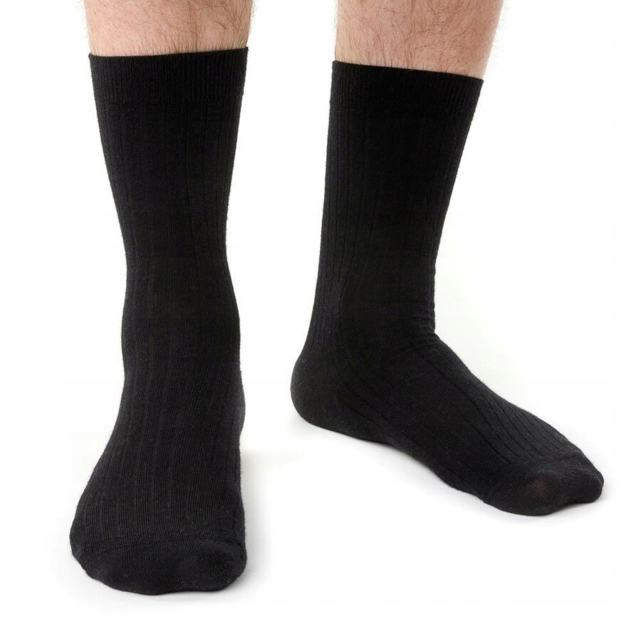 

Bezuciskowe steven Merino Wool 130 czarne 41-43