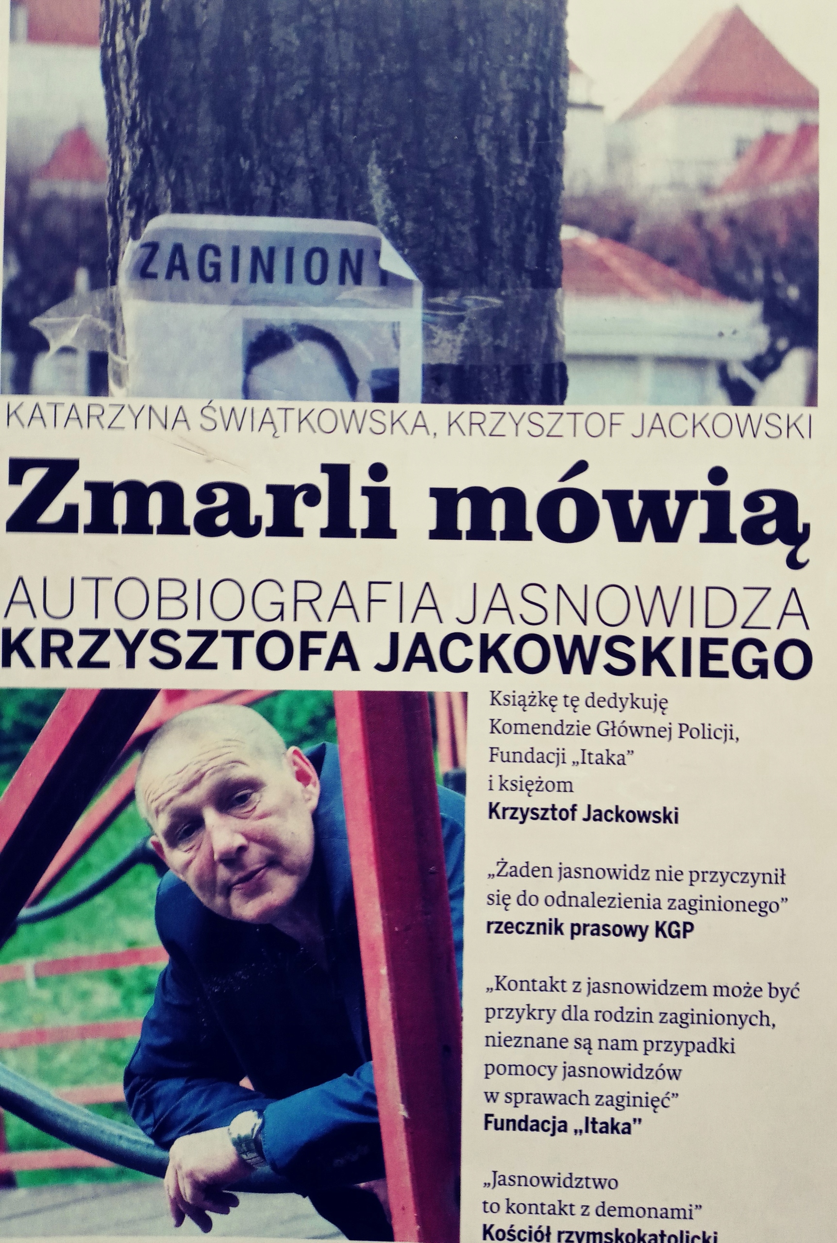 Zmarli mówią Autobiografia Krzysztofa Jackowskiego