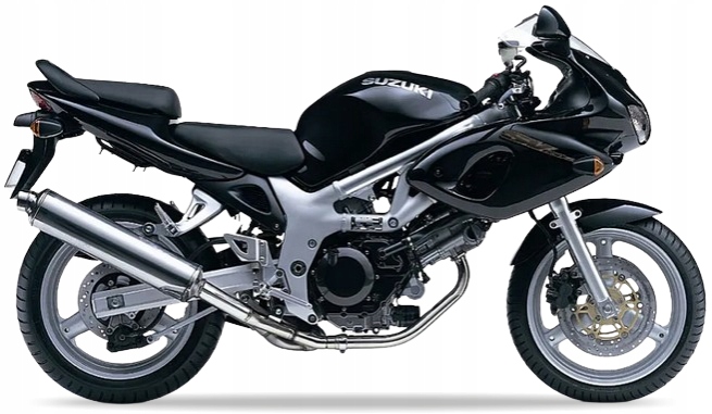 Samolepky Na Motocykl Juula Pro Suzuki Sv 650 S 1999 Černé Y7L