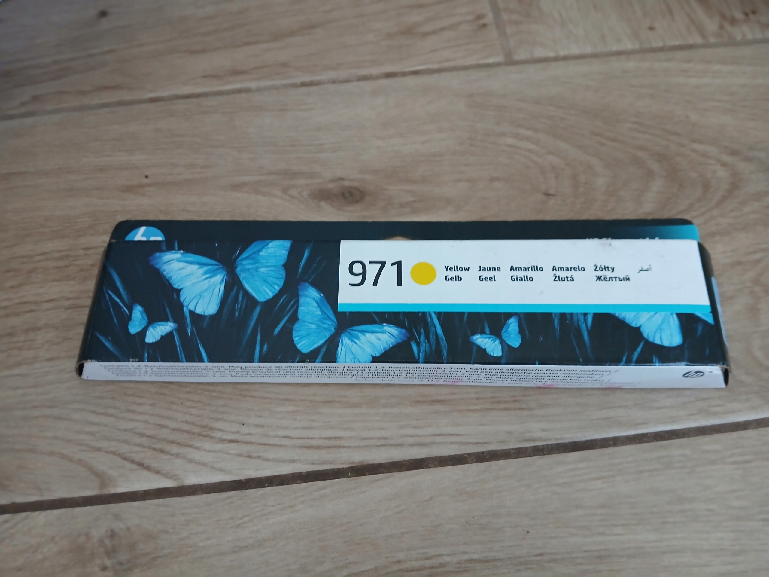 Inkoust Hp 971 žlutý (yellow) CN624AE Originál