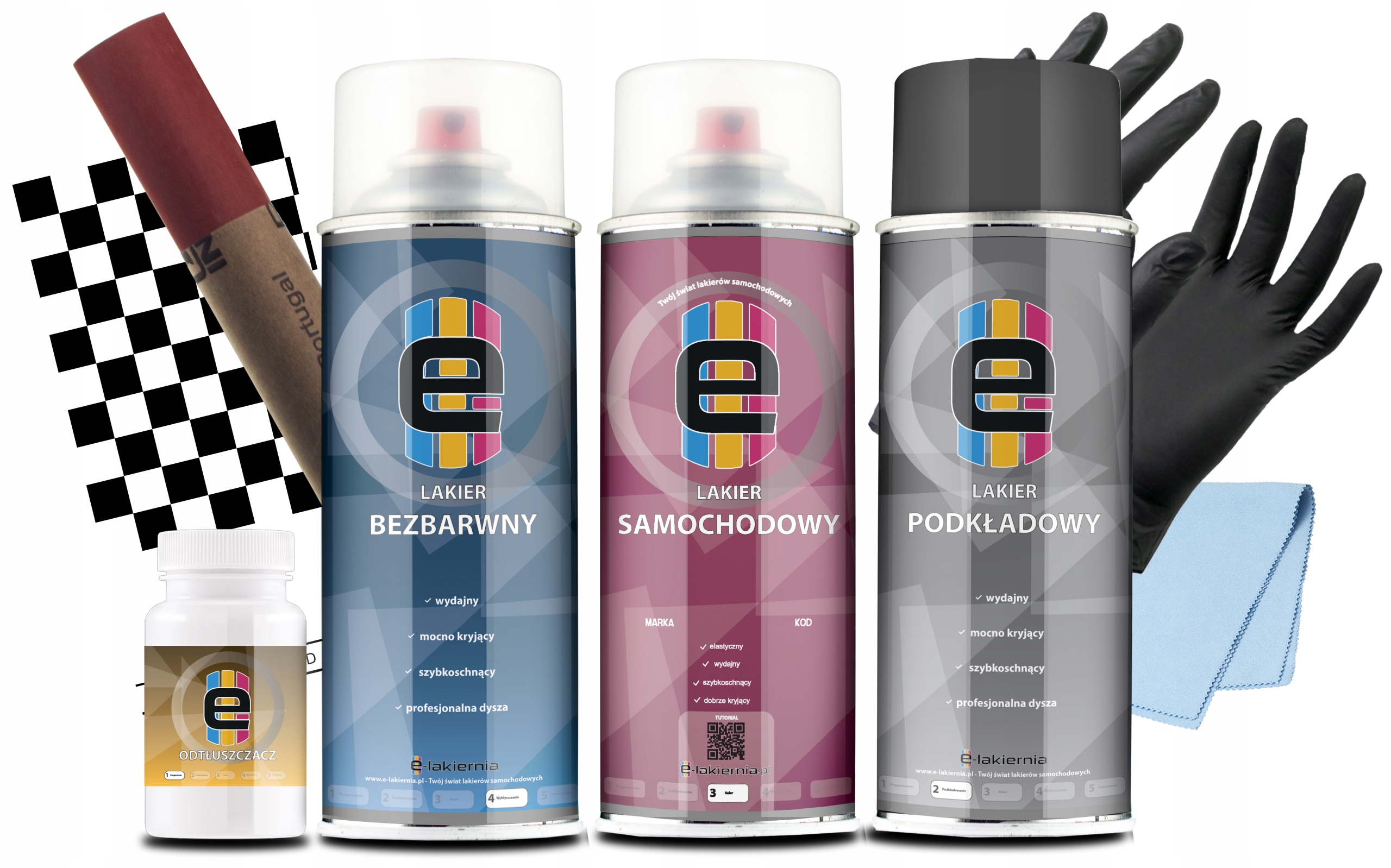 Lakier Samochodowy Spray Podkład Bezbarwny Renault B66 TEB66 Gec