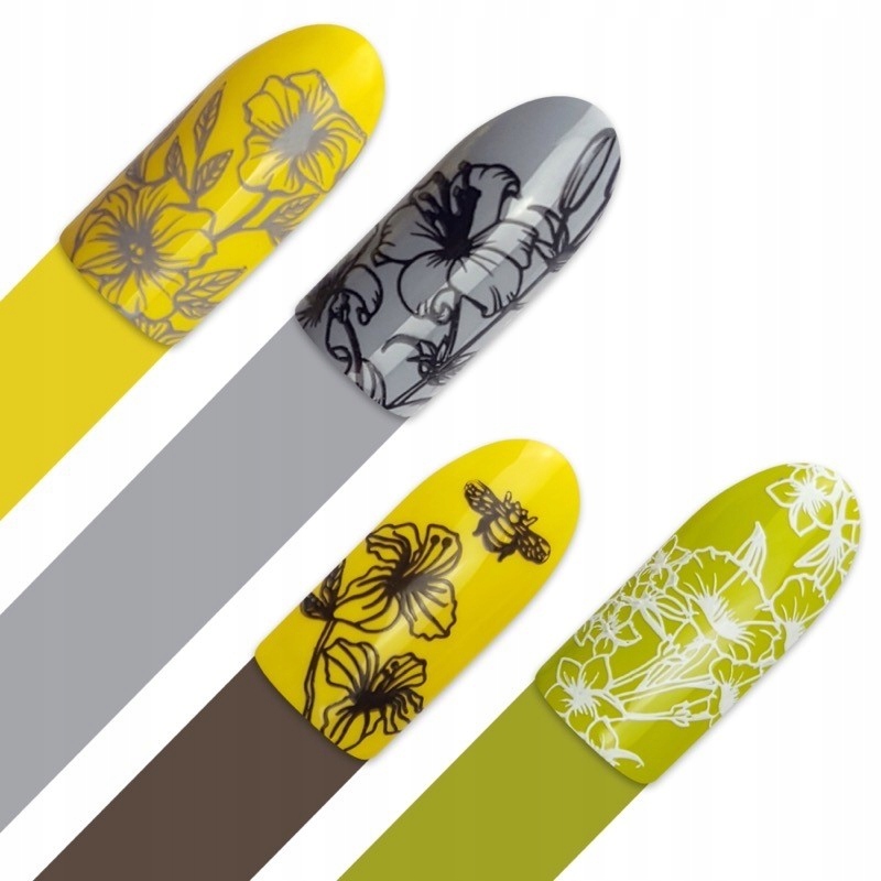 Moyra Płytka blaszka do stempli 107 Botanical Marka Moyra