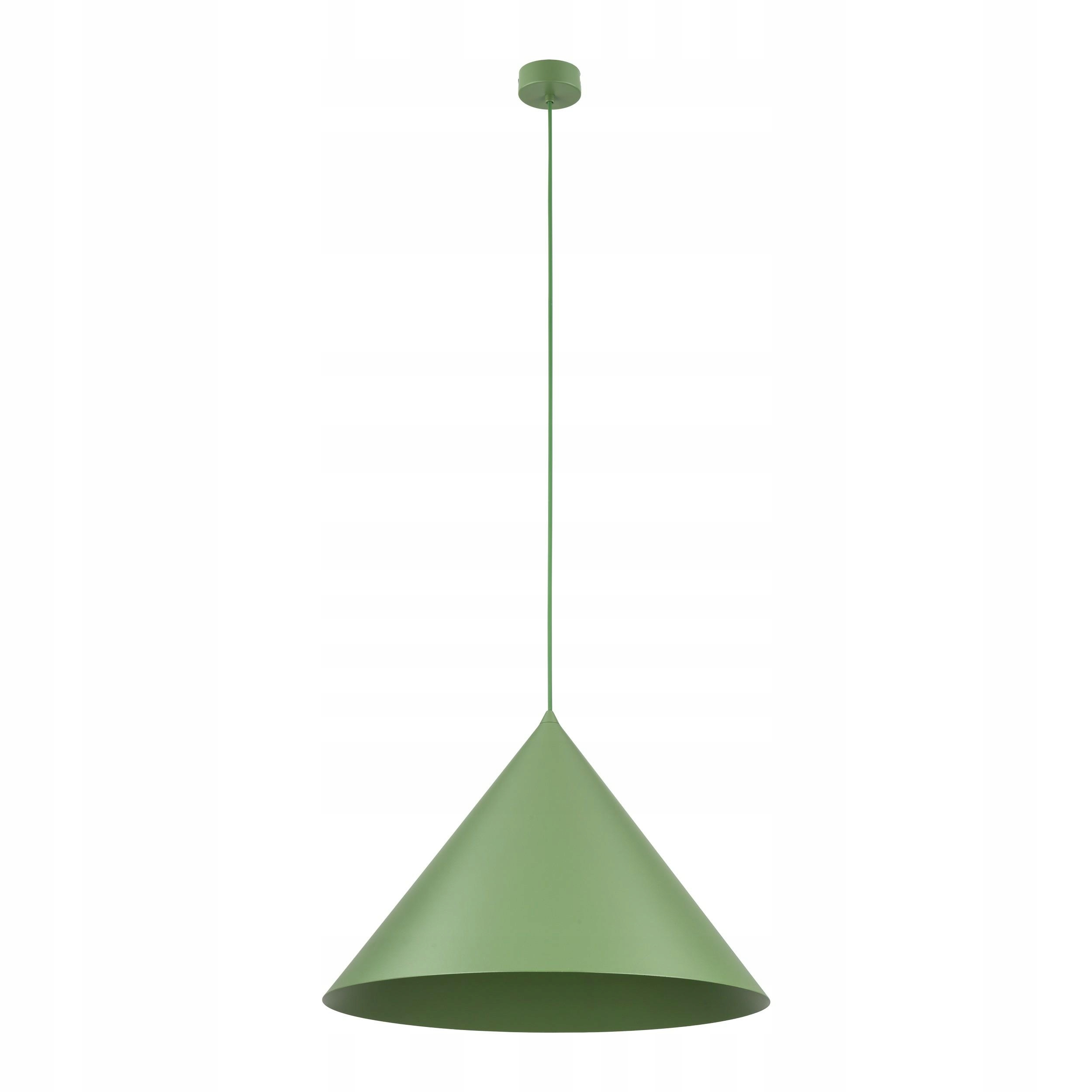 Závesná lampa Cono XL zelená 1xE27 Minimalistické Stropné Osvetlenie