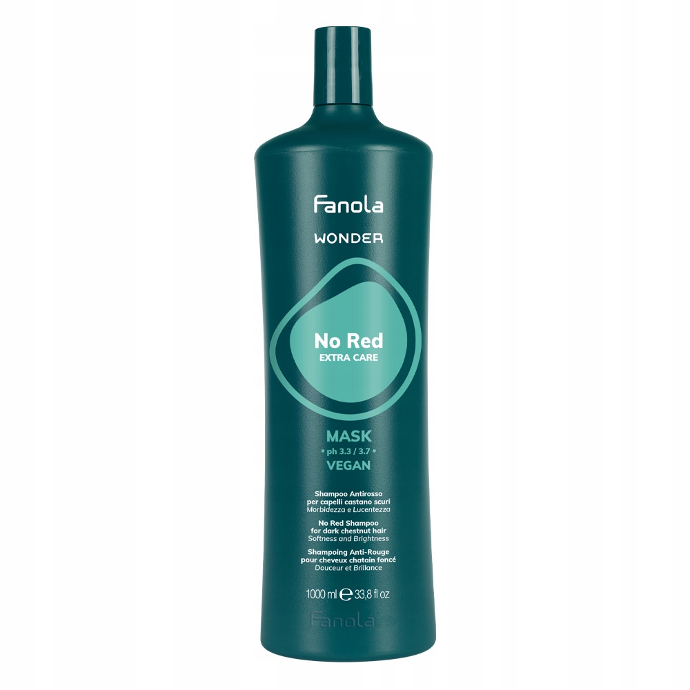 Přírodní maska Wonder No Red Extra Care podporuje péči Fanola 1000 ml