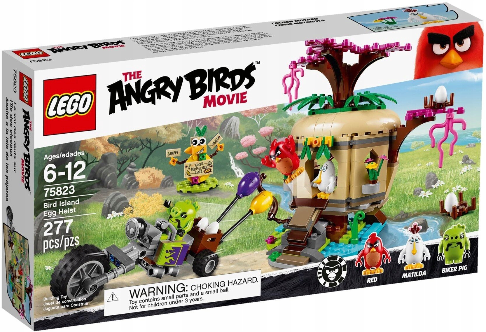 Lego Angry Birds 75823 Krade vajíčka na Ptačím ostrově Nové